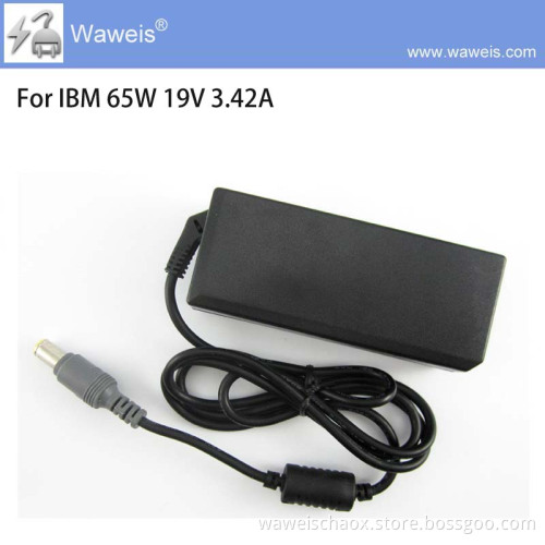 Waweis 65W AC ADAPTER FOR IBM 3000 G530 PA-1650-52LC LAPTOP 19V 3.42A 5.5*2.5mm